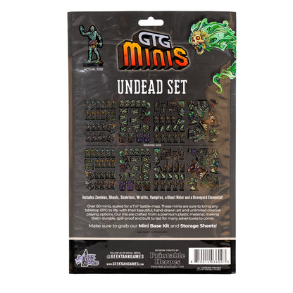 GTG Minis Undead Set: Legions Of Darkness - Geek Tank Games