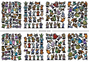 92 hero mini ranging from elfs, orcs, gnomes, halflings, drow, and more!